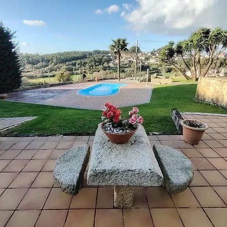 Villa Alilacha - Piscina Barbacoa Playa 500 M Bueu